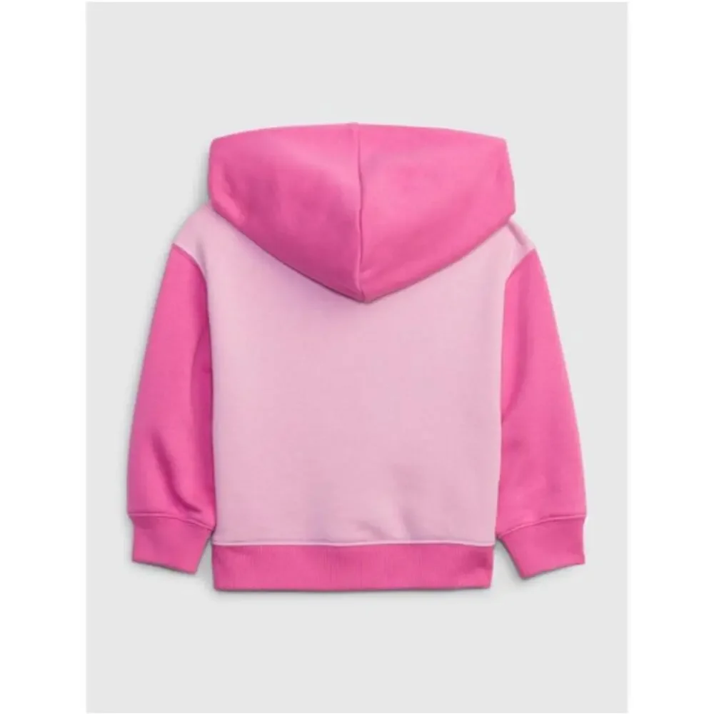 Gap × Barbie™ Toddler Phlox Pink Arch Logo Hoodie Size 3Y